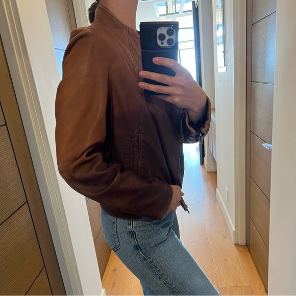 Zara gradient leather jacket - Picture 2 of 2